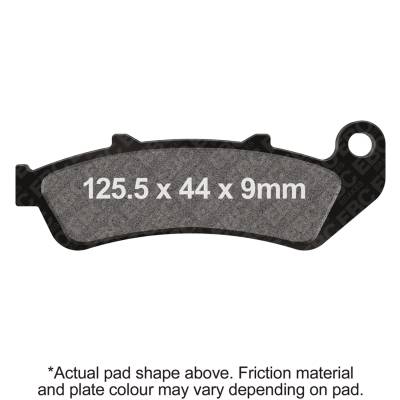 EBC Motorcycle Brakes - EBC Motorcycle Brakes FA189HH Double-H Sintered Pads for 93-96 CBR1000F