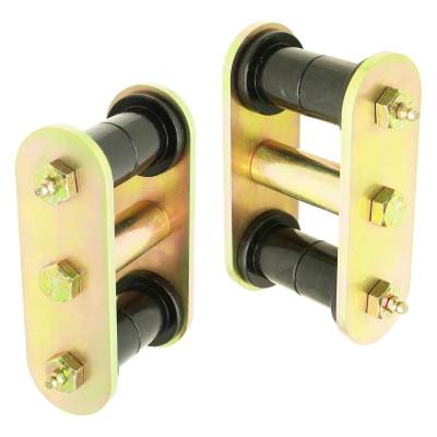 RockJock 4x4 - RockJock CE-9040 HD Front Leaf Spring Shackles for 87-95 Jeep Wrangler YJ