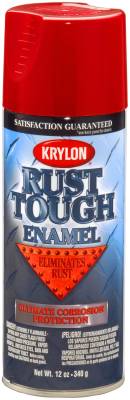 Krylon - Krylon RTA9210 Rust Tough Rust Preventive Enamels 12oz Red Rust