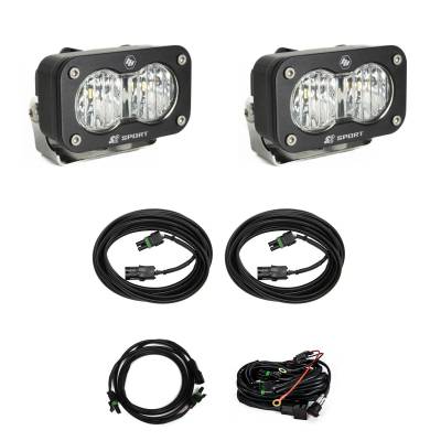Baja Designs - Baja Designs 448209 S2 Sport Dual Reverse Light Kit for 23-24 Ford Super Duty