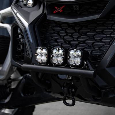 Baja Designs - Baja Designs 448214 Can-Am Maverick R Push Bar Bumper Light Kits
