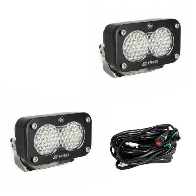 Baja Designs - Baja Designs 487806 S2 Pro Black LED Auxiliary Light Pod Pair