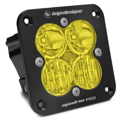 Baja Designs - Baja Designs 491013 Squadron Pro Black Flush Mount LED Auxiliary Light Pod