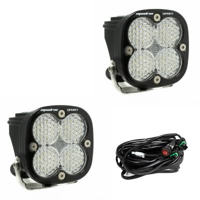 Baja Designs - Baja Designs 557806 Squadron Sport Black LED Auxiliary Light Pod Pair