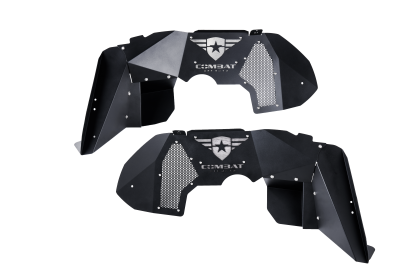 Combat Off Road - Combat Off Road 25-1066 Front Aluminum Inner Fender for 18+ Jeep Wrangler JL/JT