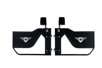 Combat Off Road - Combat Off Road 25-1046 Tube Doors Front Pair for 18+ Jeep Wrangler JL