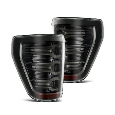 AlphaRex - AlphaRex 653010 Alpha Black LED Taillights for 21-22 Ford F150