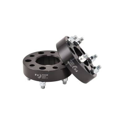 TrailFX - TrailFx W550003B Wheel Spacer 5x127mm 1.5" Thick 78.1mm Hub Black Alum