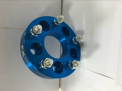 TrailFX - TrailFx W559001PB Wheel Spacer 5x150mm 1.25" Thick 110mm Hub Blue Alum