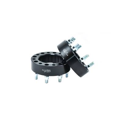 TrailFX - TrailFx W866901B Wheel Spacer 8x170mm 2" Thick 125mm Hub Black Alum