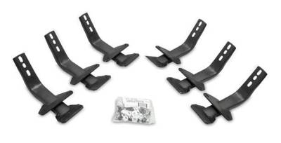 Big Country - Big Country 105269806 5" Fusion Side Steps Complete Kit w/Brackets