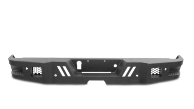 Body Armor 4x4 - Body Armor Eco Series Rear Bumper Black 99-16 Ford Super Duty FD-2964