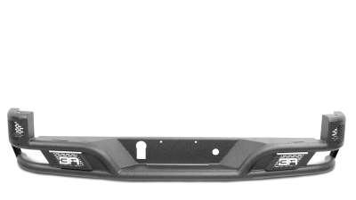 Body Armor 4x4 - Body Armor Desert Series Rear Bumper Black for 16-23 Toyota Tacoma TC-2962