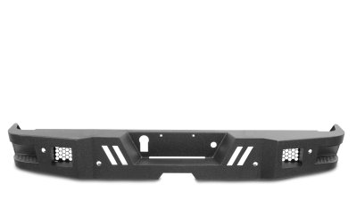 Body Armor 4x4 - Body Armor Eco Series Rear Bumper Black for 14-21 Toyota Tundra TN-2962