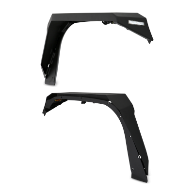 Body Armor 4x4 - Body Armor Front High Clearance Fender Flares for 18+ Jeep JL/JT/JL-6102