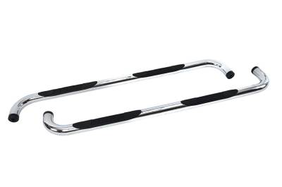 Big Country - Big Country 379214 3" Round Classic Side Steps Crew Cab -Kit w/Brackets