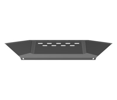 Attica 4x4 - Attica 4x4 ATTFB01A102-2-BX Terra Series Skid Plate for 21-26 Ford Bronco