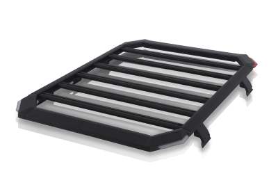 Attica 4x4 - Attica 4x4 ATTJL02F101-BX Frontier LED Roof Rack for 18-24 Jeep Wrangler JL
