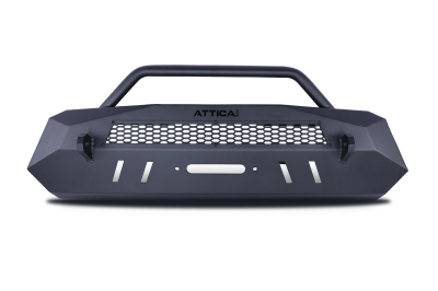 Attica 4x4 - Attica 4x4 ATTTA01A101-BX Stealth Center Mount Front Bumper for 16-23 Tacoma