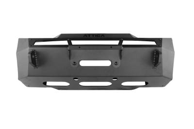 Attica 4x4 - Attica 4x4 ATTTR01A101-BX Terra Stealth Center Front Bumper for 14-24 4Runner