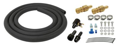 Derale - Derale 13023 Remote Transmission Cooler Mount Kit for 1/2" Lines