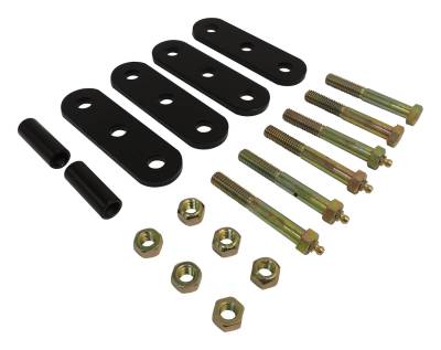 RT Offroad - RT Offroad RT21021 Heavy Duty Shackle Kit for 55-75 Jeep CJ5/CJ6