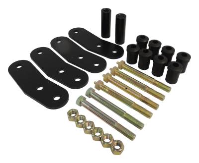 RT Offroad - RT Offroad RT21022 Rear HD Greasable Shackle Kit for 76-86 Jeep CJ5/CJ7/CJ8