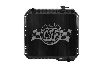 CSF Cooling - Racing & High Performance Division - CSF Cooling 2888 4-Row Copper Core Radiator for Landcruiser 70-74 3.9/75-80 4.2