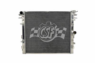 CSF Cooling - Racing & High Performance Division - CSF Cooling 7036 All-Aluminum Radiator for 07-12 Jeep Wrangler JK AT & MT