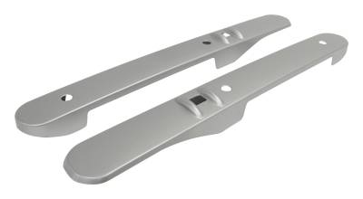 RT Offroad - RT Offroad RT27036 Interior 2pc Brushed Door Accent for 07-10 Jeep Wrangler JK
