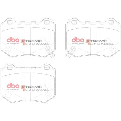 Disc Brakes Australia - Disc Brakes Australia DB15007XP DBA Xtreme Performance Rear Brake Pads