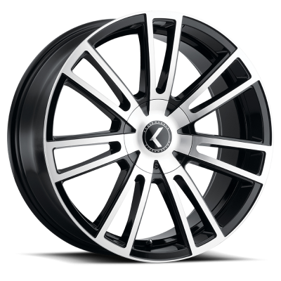 Kraze Wheels - Kraze Wheels KR190 Lusso 22x8.5 5x112 38mm Gloss Black KR190-22845GB38