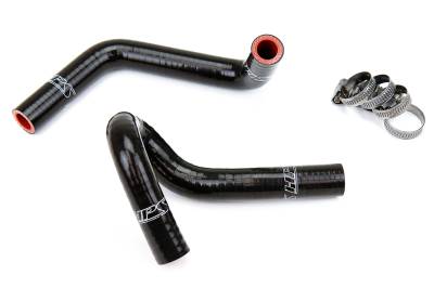 HPS Performance - HPS 57-1310-BLK Black Heater Coolant Hose Kit for 94-97 Mazda Miata 1.8L