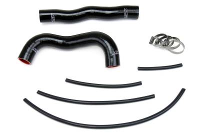 HPS Performance - HPS 57-1324R-BLK Black Radiator Hose Kit for 13-14 Hyundai Genesis Coupe 4Cyl