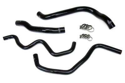 HPS Performance - HPS 57-1390-BLK Black Silicone Radiator/Heater Coolant Hose Kit for 10-14 Acura