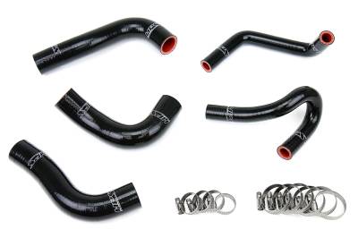 HPS Performance - HPS 57-1412-BLK Radiator/Heater Coolant Hose Kit for 94-97 Mazda Miata 1.8L