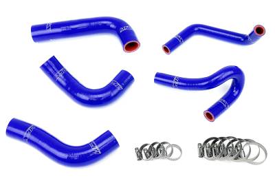 HPS Performance - HPS 57-1412-BLUE Blue Radiator/Heater Coolant Hose Kit for 94-97 Mazda Miata