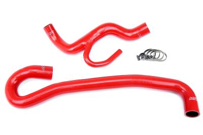 HPS Performance - HPS 57-1456-RED Red Radiator Hose Kit for 12-21 Jeep Grand Cherokee 6.4L V8
