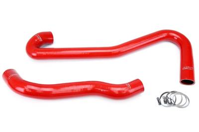 HPS Performance - HPS 57-1460-Red Red Radiator Hose Kit for 09-10 Jeep Grand Cherokee SRT8