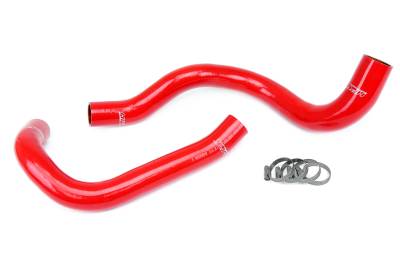 HPS Performance - HPS 57-1834-RED Red Radiator Coolant Hose Kit for 99-04 Jeep Grand Cherokee WJ
