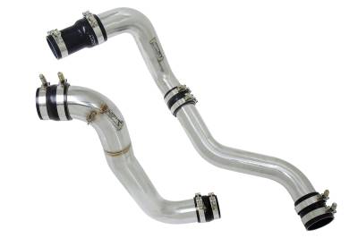 HPS Performance - HPS 17-150P Polished Intercooler Charge Pipe Set 13-16 6.6L LML Duramax Diesel