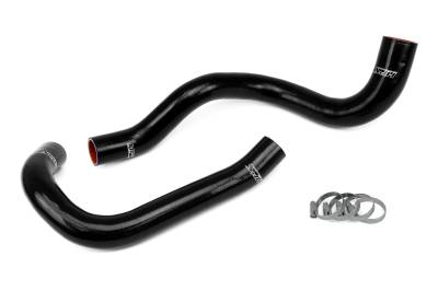 HPS Performance - HPS 57-1834-BLK Black Radiator Coolant Hose Kit for 99-04 Jeep Grand Cherokee WJ