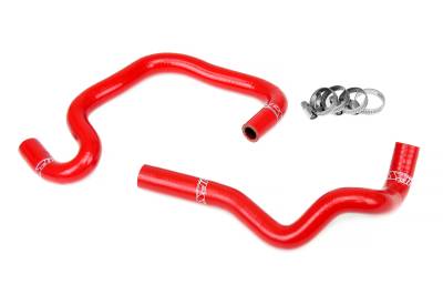 HPS Performance - HPS 57-1082-Red Red Heater Coolant Hose Kit for 95-98 Toyota T100 3.4L V6