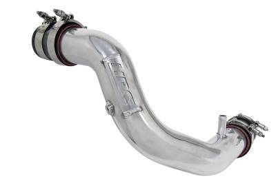 HPS Performance - HPS 17-122P Polished Intercooler Hot Charge Pipe w/Boots for 16-17 Lexus GS200t