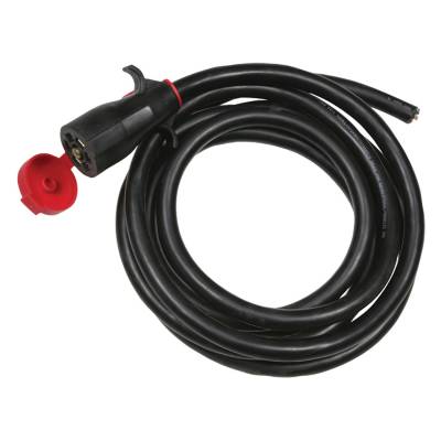 Husky Towing - Husky Towing 19430 Trailer Wiring Connector 7-Way RV Blade Trailer Side 12'