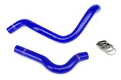 HPS Performance - HPS 57-1019-BLUE Blue Silicone Radiator Hose Kit for 92-00 Honda Civic w/B16