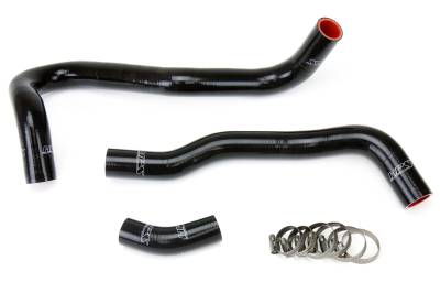 HPS Performance - HPS 57-1021-BLK Black Silicone Radiator Hose Kit for 06-11 Honda Civic Si