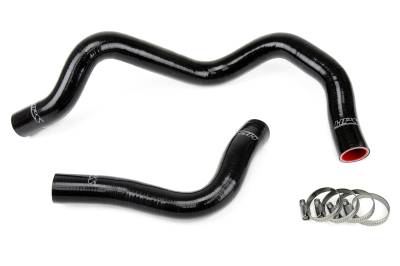 HPS Performance - HPS 57-1031-BLK Black Silicone Radiator Hose Kit for 99-05 Mazda Miata