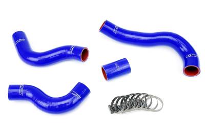 HPS Performance - HPS 57-1847-BLUE Blue Radiator Coolant Hose Kit for 84-89 Nissan 300ZX 3.0L V6