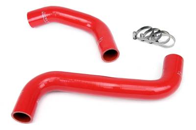 HPS Performance - HPS 57-1064 Red Red Radiator Hose Kit for 09-10 Subaru Forester 2.5 Non Turbo